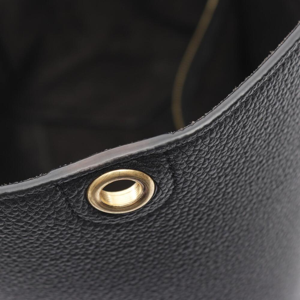 Celine Sangle Bucket Shoulder Bag Leather Black - Picture 6 of 7